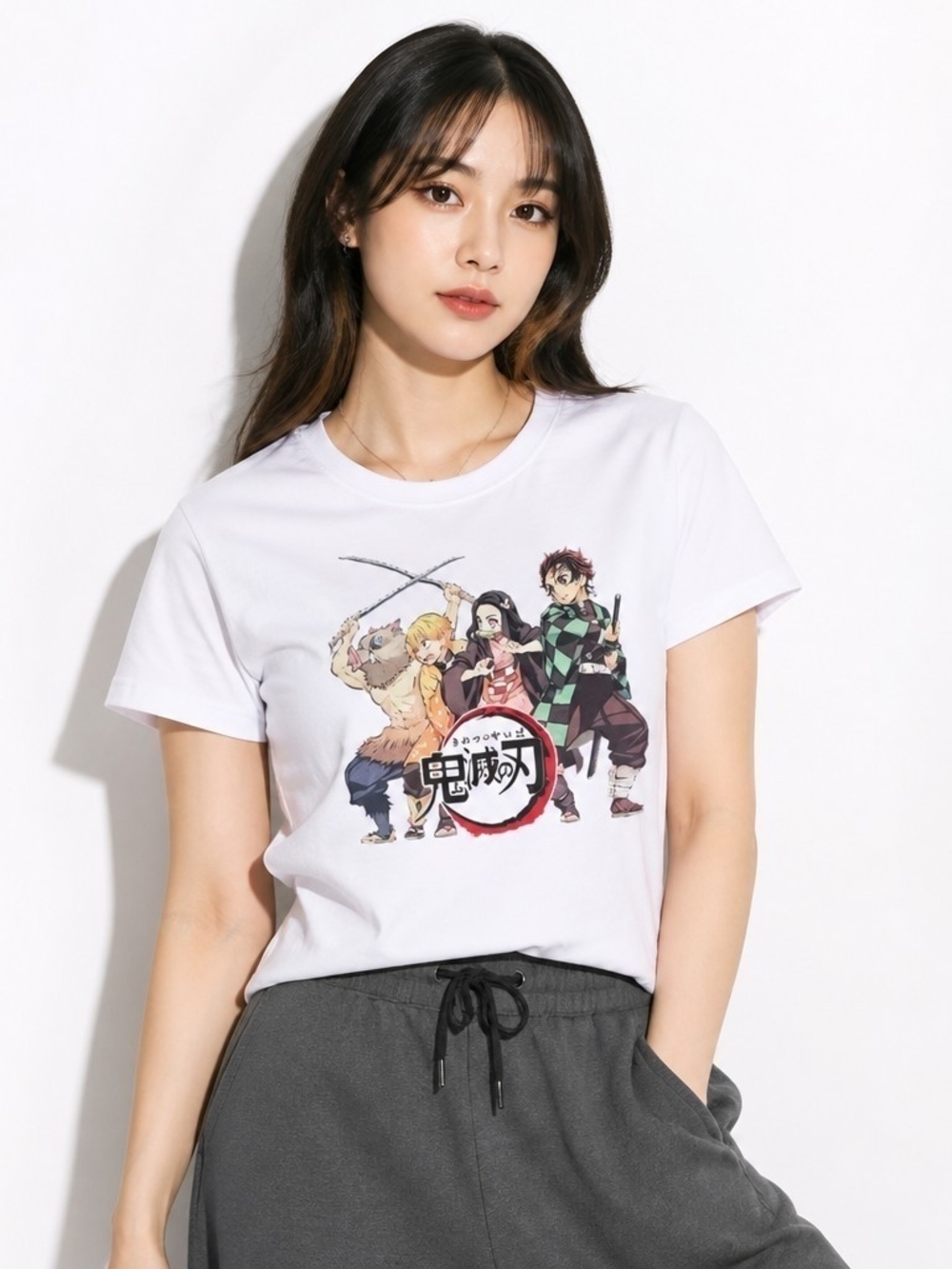 A1 NWOT 4-Pack Demon Slayer Anime Tee Bundle Assorted Designs 2M 2L